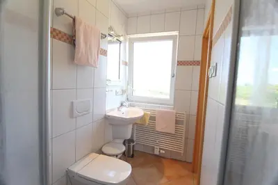Ein Badezimmer in der Unterkunft Villa Toskana