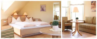 Ein Bett oder Betten in einem Zimmer der Unterkunft Villa Toskana