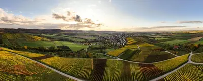 Grundriss der Unterkunft Große FeWo in den Weinbergen