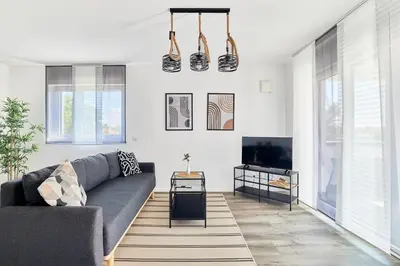 TV/Unterhaltungsangebot in der Unterkunft ELA Apartments Mannheim