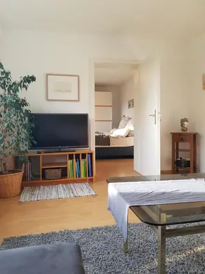 TV/Unterhaltungsangebot in der Unterkunft Ferienwohnung 'dasBRENNERs'