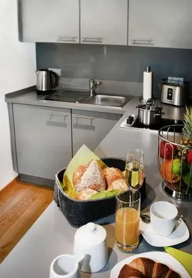 Essen in der Ferienwohnung oder in der Nähe