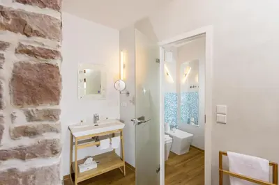 Ein Badezimmer in der Unterkunft Hotel Landgasthof König von Preussen