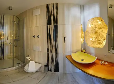 Ein Badezimmer in der Unterkunft Hotel Landgasthof König von Preussen