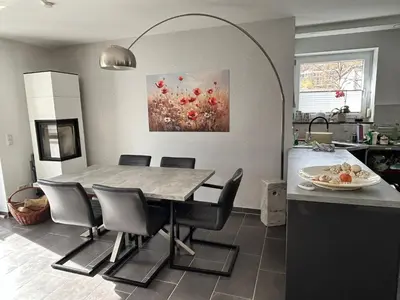 Küche/Küchenzeile in der Unterkunft Cube - Ferienhaus mit Garten und Terrasse in Eberbach