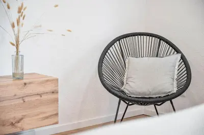 Ein Sitzbereich in der Unterkunft Casa Aguila - Viernheim