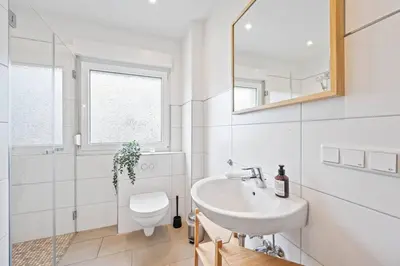Ein Badezimmer in der Unterkunft Casa Aguila - Viernheim