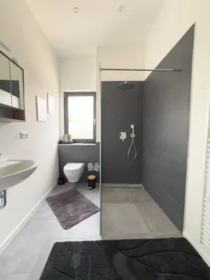 Ein Badezimmer in der Unterkunft Apart das Ehrets mit 3 Schlafzimmer