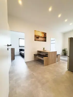 Ein Sitzbereich in der Unterkunft Apart das Ehrets mit 3 Schlafzimmer