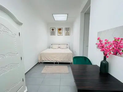Ein Bett oder Betten in einem Zimmer der Unterkunft Sonnenblume Residenz