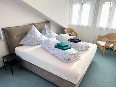Grundriss der Unterkunft Ruhige 2 Schlafzimmer Wohnung Dietzenbach