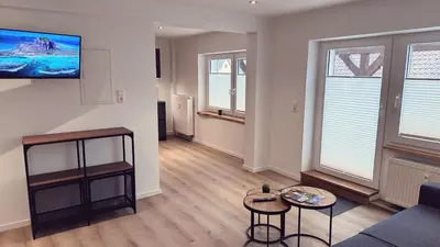 TV/Unterhaltungsangebot in der Unterkunft Heimatliebe Wohnung FÜNF