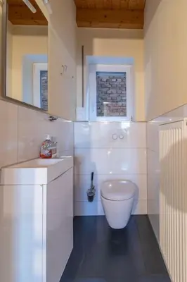 Ein Badezimmer in der Unterkunft Maisonette-Wohnung mit 5 Schlafzimmern