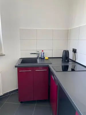 Küche/Küchenzeile in der Unterkunft Alice Holiday Apartment