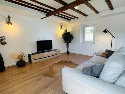 TV/Unterhaltungsangebot in der Unterkunft Sehr gut ausgestattetes Einfamilienhaus