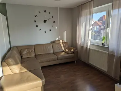 Ein Sitzbereich in der Unterkunft FeWo Laura