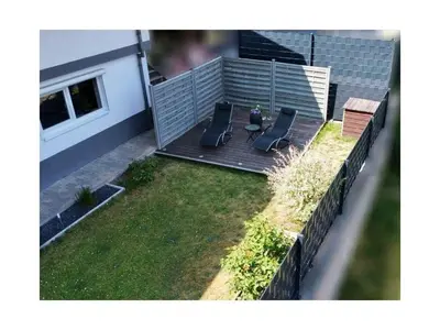 Ein Garten an der Unterkunft Holiday apartment Glockenhorn