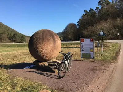 Radfahren an der Unterkunft Holiday apartment Glockenhorn oder in der Nähe