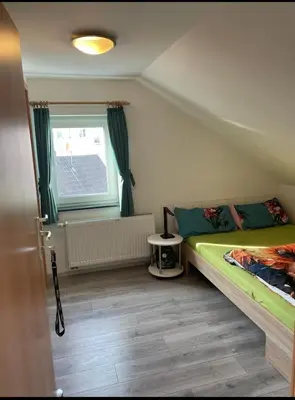 Grundriss der Unterkunft Dach Zimmer D1