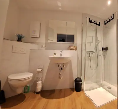 Ein Badezimmer in der Unterkunft Apartment Annette Faust