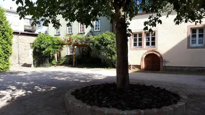 Ein Garten an der Unterkunft Apartment Annette Faust