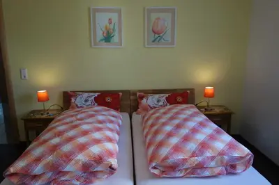 Ein Bett oder Betten in einem Zimmer der Unterkunft Neckar-Koje
