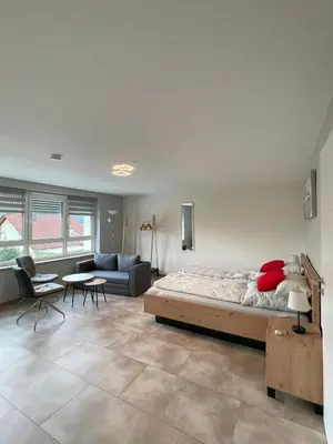 Ein Bett oder Betten in einem Zimmer der Unterkunft Bonnavista Ferienwohnungen