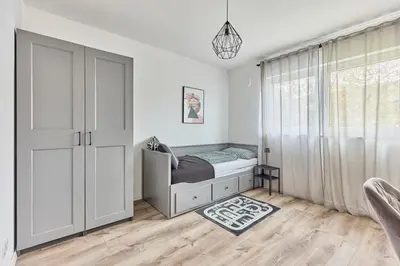 Ein Bett oder Betten in einem Zimmer der Unterkunft Elegantes 2 Zimmer Apartment Top Lage