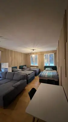 Ein Bett oder Betten in einem Zimmer der Unterkunft City Unterkunft 3