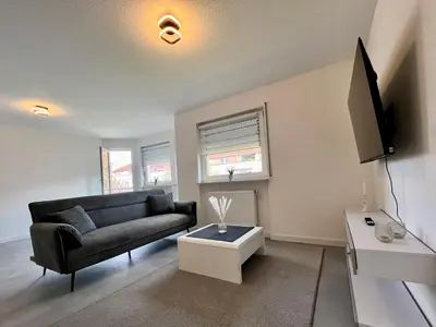 TV/Unterhaltungsangebot in der Unterkunft Designer Central Living WLAN&Smart-TV&Self Check-In