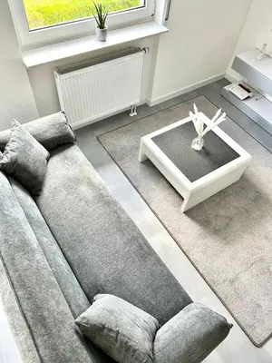 Ein Sitzbereich in der Unterkunft Designer Central Living WLAN&Smart-TV&Self Check-In