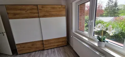 Ein Garten an der Unterkunft Ferienwohnung am Panoramaweg
