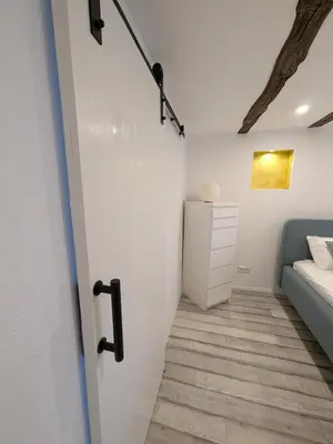 Ein Bett oder Betten in einem Zimmer der Unterkunft Ferienhaus Rustika