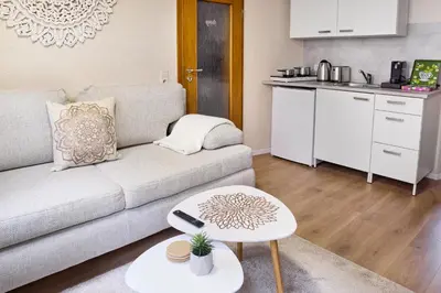 Küche/Küchenzeile in der Unterkunft hygge-flats - Zentral für 2-4 Personen, WLAN