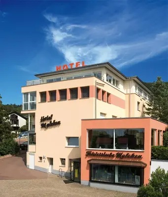 Das Gebäude in dem sich das Hotel befindet