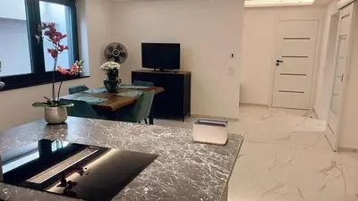 TV/Unterhaltungsangebot in der Unterkunft Schöne Neubauwohnung nähe Frankfurt und Flughafen