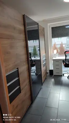 Ein Sitzbereich in der Unterkunft gemütliche 2 Zimmer Wohnung in Markgröningen
