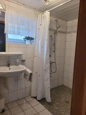 Ein Badezimmer in der Unterkunft Ferienwohnung Lang