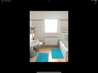 Ein Sitzbereich in der Unterkunft Business Apartment Nähe Uni Kaiserslautern
