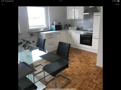 Küche/Küchenzeile in der Unterkunft Business Apartment Nähe Uni Kaiserslautern