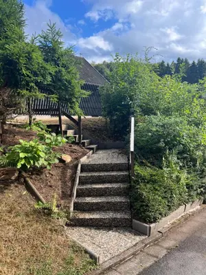 Naturlandschaft in der Nähe des Ferienhauses