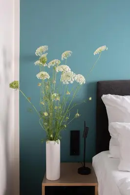 Ein Bett oder Betten in einem Zimmer der Unterkunft Hotel Kredell