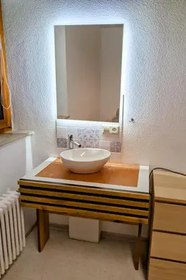 Grundriss der Unterkunft 4 Zimmer geräumige und ruhig gelegene Ferien- und Monteurwohnung nur für Sie allein AUjvari Vermietungen