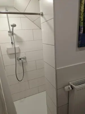 Ein Badezimmer in der Unterkunft Ferienwohnungen Schallenberg Fewo Nr 6