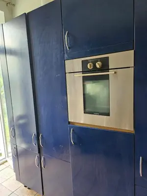 Küche/Küchenzeile in der Unterkunft 4 Zimmer Wohnung Stadtmitte