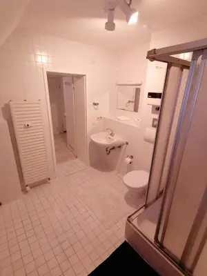 Ein Badezimmer in der Unterkunft 1 Zimmer Apartment
