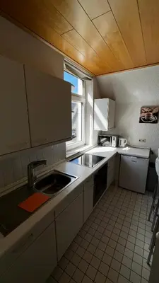 Küche/Küchenzeile in der Unterkunft 1 Zimmer Apartment
