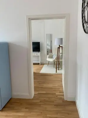 TV/Unterhaltungsangebot in der Unterkunft Charmante Altbauwohnung
