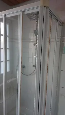Ein Badezimmer in der Unterkunft Ferienwohnung Weinstraßenmitte