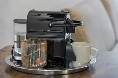 Kaffee-/Teezubehör in der Unterkunft Maxim Apartments